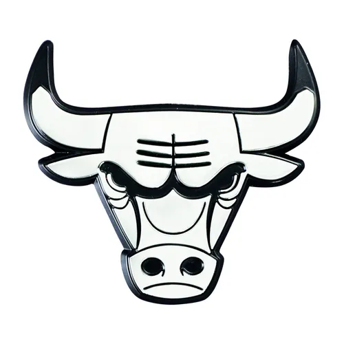 Fan Mats Chicago Bulls 3D Chromed Metal Emblem