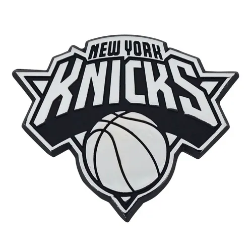 Fan Mats New York Knicks 3D Chromed Metal Emblem