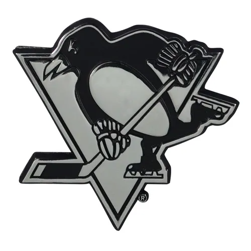 Fan Mats Pittsburgh Penguins 3D Chromed Metal Emblem