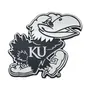 Fan Mats Kansas Jayhawks 3D Chromed Metal Emblem