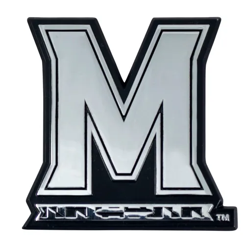 Fan Mats Maryland Terrapins 3D Chromed Metal Emblem