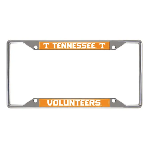 Fan Mats Tennessee Volunteers Metal License Plate Frame