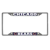 Fan Mats Chicago Bears Metal License Plate Frame