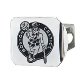 Fan Mats Boston Celtics Chrome Metal Hitch Cover With Chrome Metal 3D Emblem