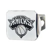 Fan Mats New York Knicks Chrome Metal Hitch Cover With Chrome Metal 3D Emblem