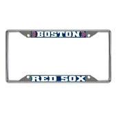 Fan Mats Boston Red Sox Metal License Plate Frame