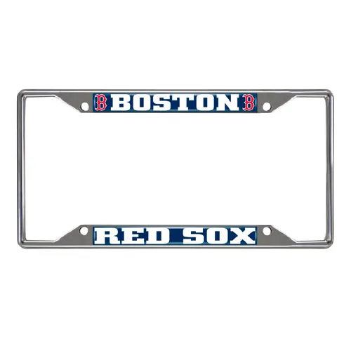 Fan Mats Boston Red Sox Metal License Plate Frame