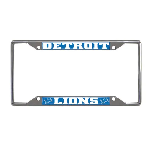 Fan Mats Detroit Lions Metal License Plate Frame