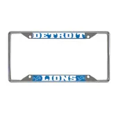 Fan Mats Detroit Lions Metal License Plate Frame