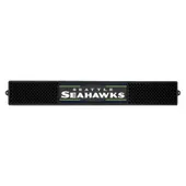 Fan Mats Seattle Seahawks Bar Drink Mat - 3.25In. X 24In.