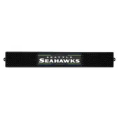 Fan Mats Seattle Seahawks Bar Drink Mat - 3.25In. X 24In.