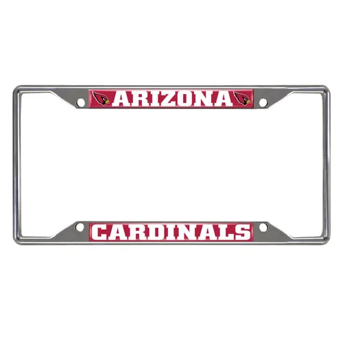 Fan Mats Arizona Cardinals Metal License Plate Frame