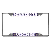 Fan Mats Minnesota Vikings Metal License Plate Frame