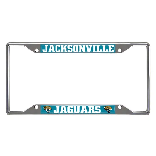 Fan Mats Jacksonville Jaguars Metal License Plate Frame