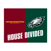 Fan Mats Nfl Football Team / Eagles House Divided Rug