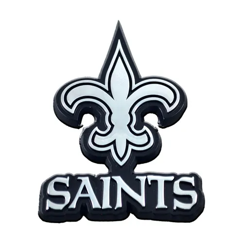 Fan Mats New Orleans Saints 3D Chromed Metal Emblem