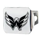 Fan Mats Washington Capitals Chrome Metal Hitch Cover With Chrome Metal 3D Emblem