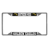 Fan Mats Southern Miss Golden Eagles Metal License Plate Frame