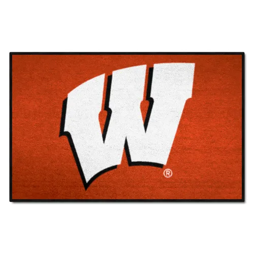 Fan Mats Wisconsin Badgers Starter Accent Rug - 19In. X 30In.