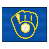 Fan Mats Milwaukee Brewers All-Star Rug - 34 In. X 42.5 In.