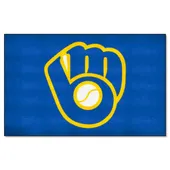 Fan Mats Milwaukee Brewers Ulti-Mat Rug - 5Ft. X 8Ft.