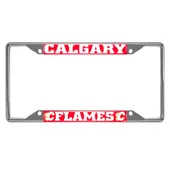 Fan Mats Calgary Flames Metal License Plate Frame