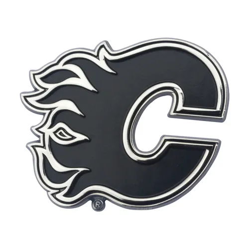 Fan Mats Calgary Flames 3D Chromed Metal Emblem