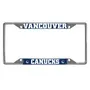 Fan Mats Vancouver Canucks Metal License Plate Frame