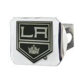 Fan Mats Los Angeles Kings Chrome Metal Hitch Cover With Chrome Metal 3D Emblem