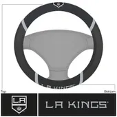 Fan Mats Los Angeles Kings Embroidered Steering Wheel Cover