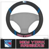 Fan Mats New York Rangers Embroidered Steering Wheel Cover