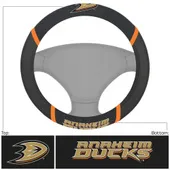 Fan Mats Anaheim Ducks Embroidered Steering Wheel Cover