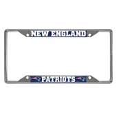 Fan Mats New England Patriots Metal License Plate Frame