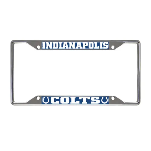 Fan Mats Indianapolis Colts Metal License Plate Frame