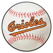 Fan Mats Baltimore Orioles Baseball Rug - 27In. Diameter