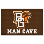 Fan Mats Bowling Green Falcons Man Cave Ultimat Rug - 5Ft. X 8Ft.