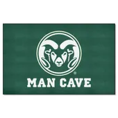 Fan Mats Colorado State Rams Man Cave Ultimat Rug - 5Ft. X 8Ft.