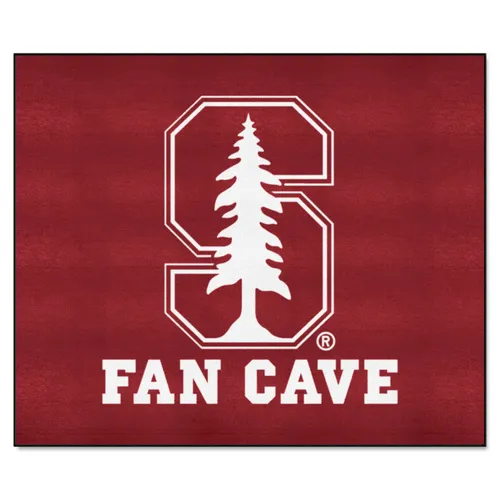 Fan Mats Stanford Cardinal Man Cave Tailgater Rug - 5Ft. X 6Ft.