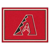 Fan Mats Arizona Diamondbacks 8Ft. X 10 Ft. Plush Area Rug