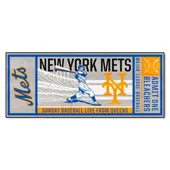 Fan Mats New York Mets Ticket Runner Rug - 30In. X 72In.