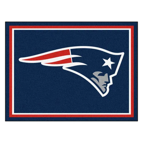 Fan Mats New England Patriots 8Ft. X 10 Ft. Plush Area Rug