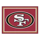 Fan Mats San Francisco 49Ers 8Ft. X 10 Ft. Plush Area Rug