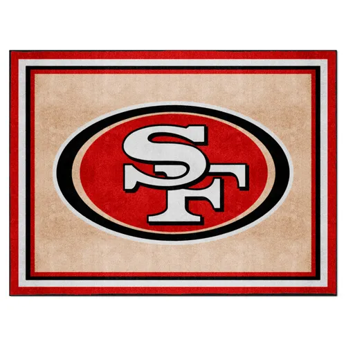 Fan Mats San Francisco 49Ers 8Ft. X 10 Ft. Plush Area Rug