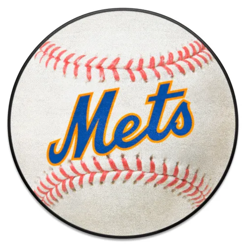 Fan Mats New York Mets Baseball Rug - 27In. Diameter