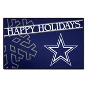 Fan Mats Dallas Cowboys Starter Accent Rug - 19In. X 30In. Happy Holidays Starter Mat