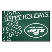 Fan Mats New York Jets Starter Accent Rug - 19In. X 30In. Happy Holidays Starter Mat