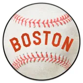 Fan Mats Boston Red Sox Baseball Rug - 27In. Diameter