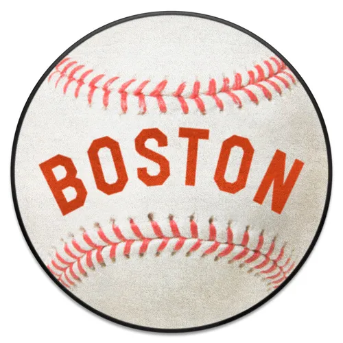 Fan Mats Boston Red Sox Baseball Rug - 27In. Diameter