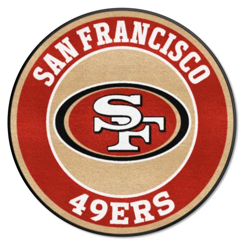 Fan Mats San Francisco 49Ers Roundel Rug - 27In. Diameter