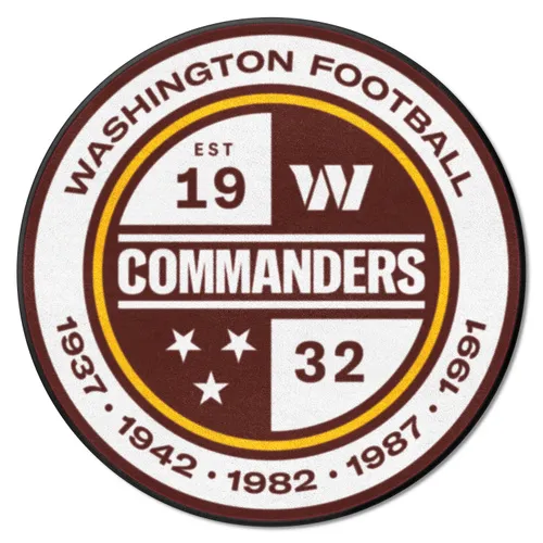 Fan Mats Washington Commanders Roundel Mat